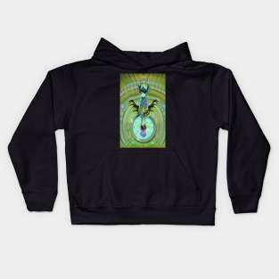 Timeless Lllama Surrealism Art Kids Hoodie